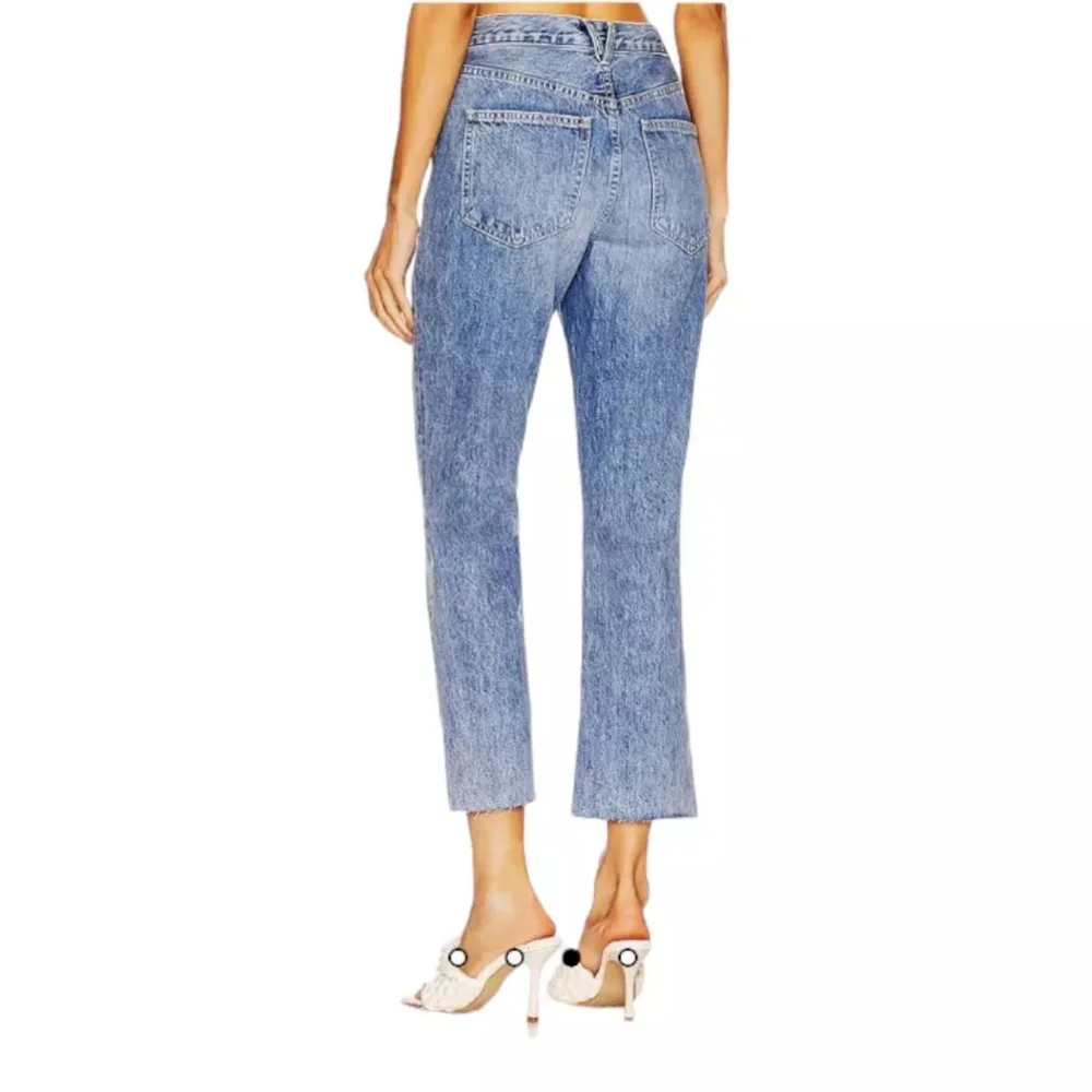 $248 Veronica Beard Women's Blue Carly High Rise Kick Flare Jeans PantsSize 26/2 - Picture 3 of 15